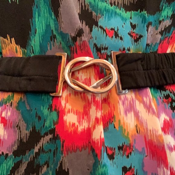 Aritzia Abstract Floral Print Mini Dress - Picture 11 of 11